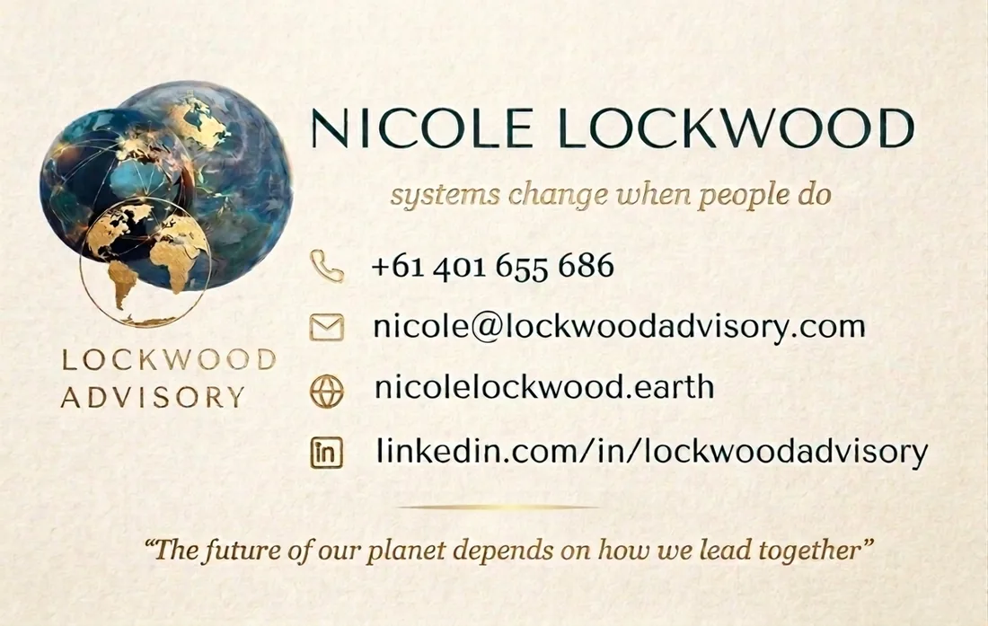 LA business card back
